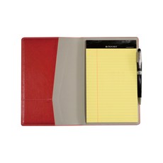 Sonoma MG 軟質筆記本封面 A5 + 橫線筆記本 A5 隨機出貨 50張, Red, 1套
