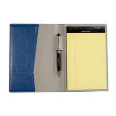 Sonoma MG 硬殼筆記本保護套 A5 + A5法律便箋 50張 隨機出貨, 藍色, 1套