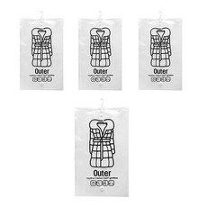 真空衣物壓縮包 L號 110*67cm, 4張, 1個