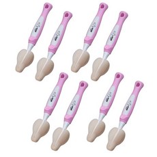 Moomin 迷你奶瓶刷 2入, 4組, 粉色