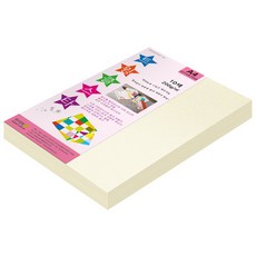 paperculture Twinkle Star 厚款雙面珠光色紙 No 11 白金色, 100張