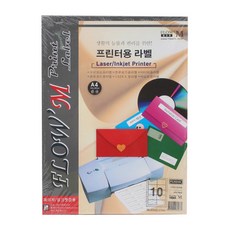 Petit Fancy 分類標記用標籤紙 FL4205, 10格, 100個