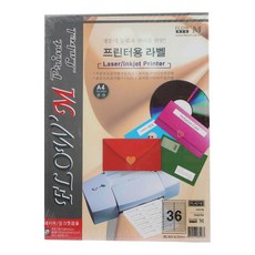 FLOW'M 索引標籤紙 FL4218, 36格, 100張