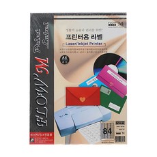 Petit Fancy 分類標示用標籤紙 FL4421, 84格, 100個