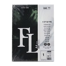 FLOW'M Petit Fancy 分類標記用標籤紙 FL4101, 1格, 100個
