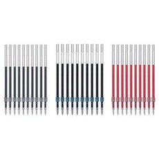 Uni 三菱 JETSTREAM 多功能筆芯 0.5mm, 黑色 + 藍色 + 紅色, 30個