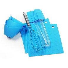 베스톰 실리콘 조리도구 7종세트, 스카이블루, 1개