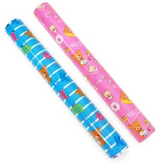 투영디자인 리락쿠마포장지 중 37.5 x 1800 cm, 랜덤 발송, 2개입