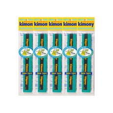 KIMONY 羽球 Hi-Soft 孔洞螺旋握把布 KGT119, 綠色, 5個