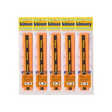 KIMONY 羽球 Hi-Soft 傳奇輪胎紋握把布 KGT138 5入, 橘色