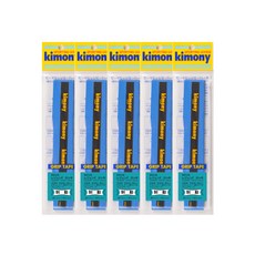 KIMONY 羽球 HI-POST LEGEND SNOW 握把布 KGT139 5入, 藍色, 1套