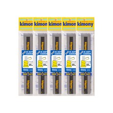 KIMONY 羽毛球高彈性新款緩衝握把布 KGT200 5入, 灰色