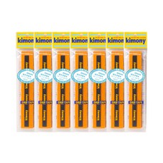 KIMONY 羽球 新 毛巾握把布 KGT227 7入, 橘色, 7個