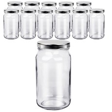 mir S 方形瓶1000 SK800 800ml + 收縮膜 + PSP密封墊片組, 12套
