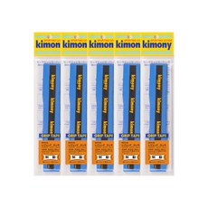 KIMONY 羽球 Hi-Soft 傳奇輪胎紋握把布 KGT138 5入, 藍色