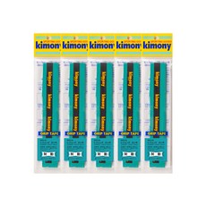 KIMONY 羽球 HI-POST LEGEND SNOW 握把布 KGT139 5入, 綠色, 1套