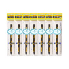 KIMONY 羽球新款毛巾握把布 KGT227 7入, 白色, 7個