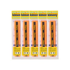 KIMONY 羽球 High Post Legend 花卉握把布 KGT137 5入, 橘色