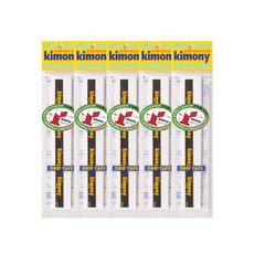 KIMONY 羽球高彈力柔軟握把布 KGT118 5入, 白色, 5個