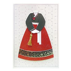 From&To 新年賀卡 5p + 信封 5p, T3002-4, 1套