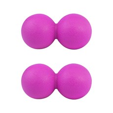 韓國產花生按摩球, 2件, 淺紫色