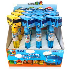 TAYO Tayo 棒狀泡泡棒 9入 + Lani 3入, 混合顏色, 1套