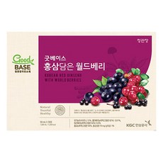 정관장 굿베이스 홍삼담은 월드베리 음료, 50ml, 30포
