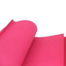 미니띠네 플라워 골판지 포장지 대량 파티용 40p, 핫핑크