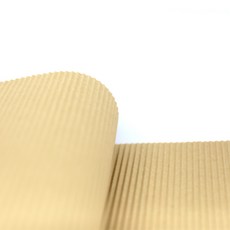 미니띠네 플라워 골판지 포장지 대량 파티용 40p, 베이지