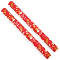 투영디자인 리락쿠마 포장지 대, 레드, 2개입