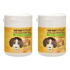 Budle'Budle 耳朵清潔淚痕擦拭墊 40入, 2個, 120g