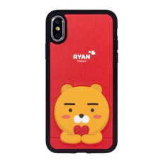 카카오프렌즈 러브 엠보싱 범퍼 휴대폰 케이스