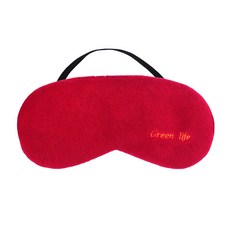 Green Life草本熱敷眼罩 紅色小花Poly, 1件, 1個