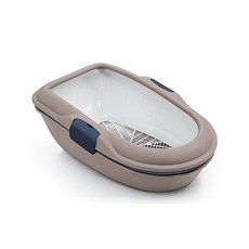 Stefanplast 開放式貓廁所, 淺鴿灰色