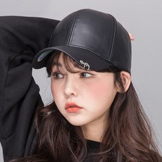 MOEVENING 穿環皮革棒球帽