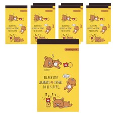 리락쿠마 뜯어쓰는 드로잉노트 랜덤 발송, 90 x 157 x 12 mm, 8개입