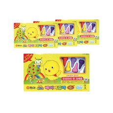 동아 베이비칼라 크레용 4p, 15색