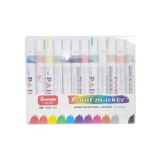 油漆筆組, 12色, 1套