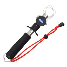 BATTLE FISHING 捲尺登陸夾 魚夾 BL-031, 黑色, 1個