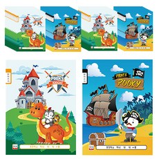 YOUNG ART 小學聽寫筆記本 男孩用 20張, 隨機出貨, 40入