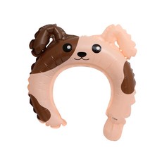 捕夢網動物髮飾裝飾鋁箔氣球 小狗 25 x 30 cm, 混合顏色, 40入