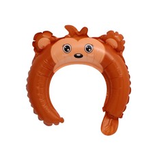 捕夢網 動物髮箍裝飾鋁箔氣球 猴子 25 x 30 cm, 混合顏色, 50個