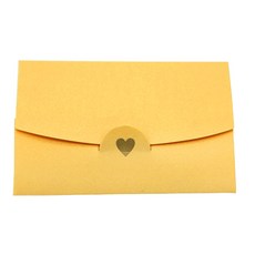 Dona&Deco百合名片信封 S, 連翹, 20件