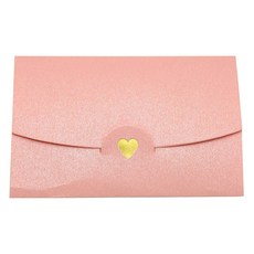 Donna&Deco 莉莉紙袋 L, 珊瑚粉, 10入