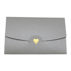 Dona&Deco百合名片信封 S, 灰色的, 20件