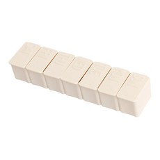 디엠코퍼레이션 알럽홈 데이 큐브 알약 케이스 크림, 1개