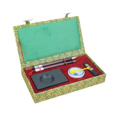 Minittine迷你Jade書法筆 2種組, 12.7 厘米, 1套