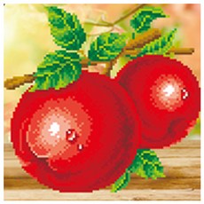 ZEZENEW 蘋果牛鑽石畫 B1057, 混合顏色, 1個