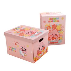 KAKAO FRIENDS 印花收納紙箱, Apeach, 2個