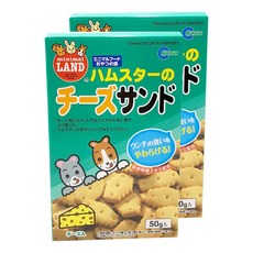 마루칸 치즈샌드 소동물 간식, 50g, 2개